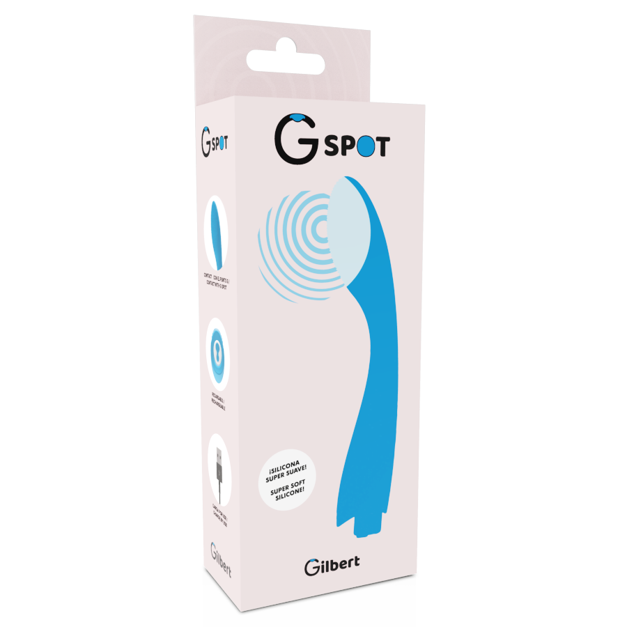 G-SPOT - GYLBERT TÜRKIS BLAUER VIBRATOR – Bild 5