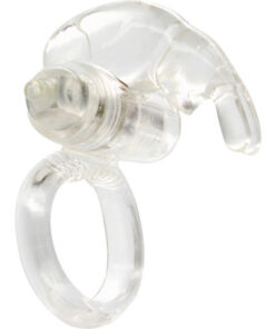 SEVEN CREATIONS - TRANSPARENTER VIBRATORRING AUS SILIKON