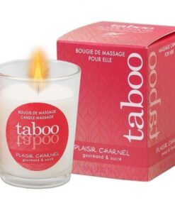 RUF - TABOO-MASSAGEKERZE FÜR IHR PLAISIR CHARNEL-KAKAOBLÜTEN-AROMA