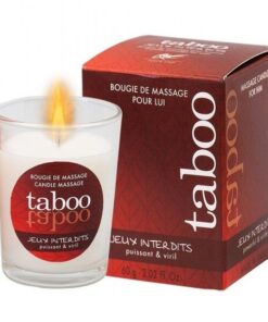 RUF - TABOO-MASSAGEKERZE FÜR IHN JEUX INTERDITS WILD LICHEN AROMA