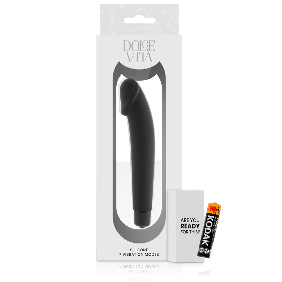 DOLCE VITA - REALISTIC BLACK SILICONE – Bild 5
