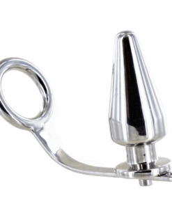 METAL HARD - STAHLRING MIT ANALPLUG, 45 X 45 MM