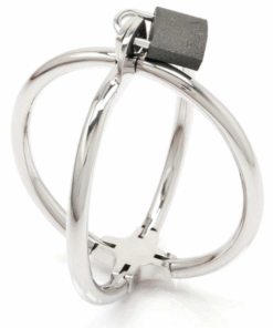 METAL HARD - CRISS-CROSS-HANDSCHELLEN AUS EDELSTAHL