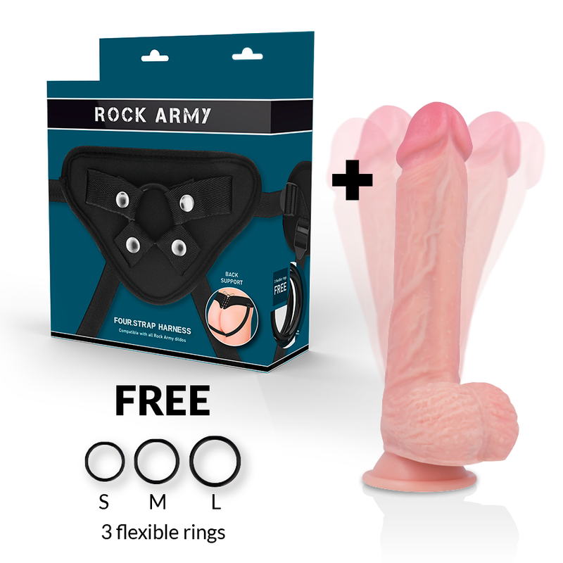 ROCKARMY - GURT + HAWK-ROTATOR UND VIBRATOR 22 CM -O- 4.6 CM – Bild 2