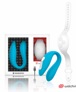 WEARWATCH - WATCHME DUAL TECHNOLOGY VIBRATOR INDIGO/SNOW
